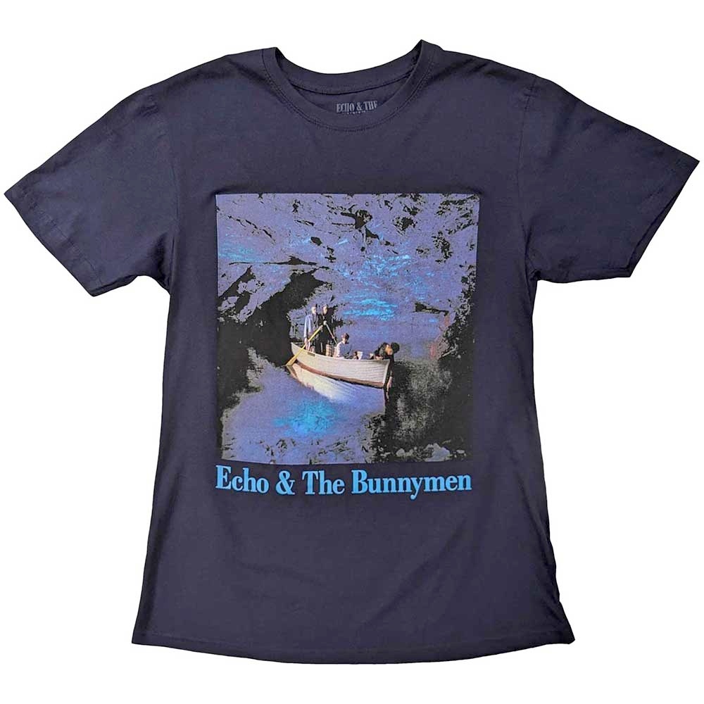 Echo & The Bunnymen - Ocean Rain Heren Tshirt - Blauw